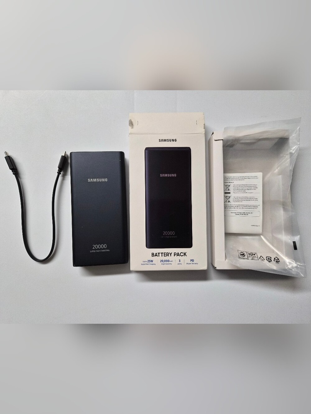 Samsung 20000 mAh Battery Pack 25W PD Dark Gray EP-P5300XJEGUS
